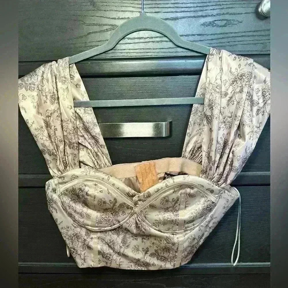 MyOutfitOnline Floral Corset